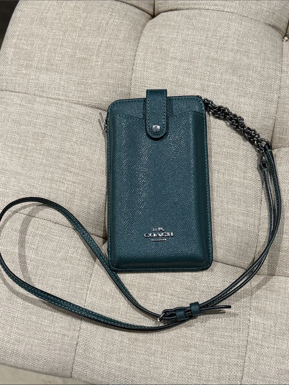 Coach phone case holder crossbody bag